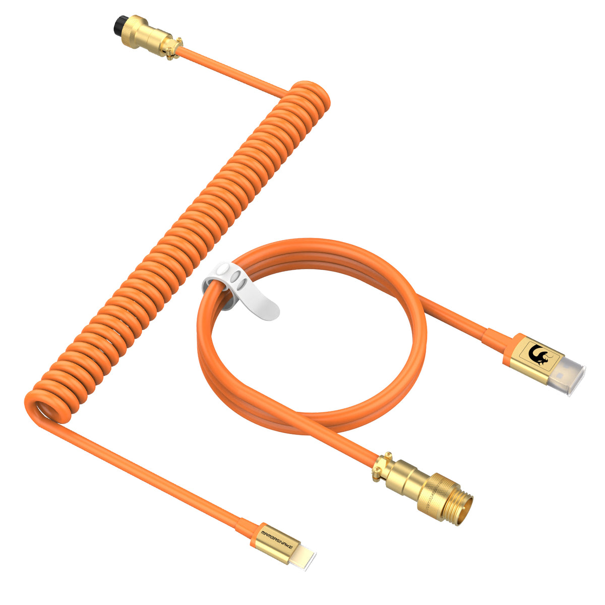 ATTACK SHARK x MAMBASNAKE C02 Kabel spiralny