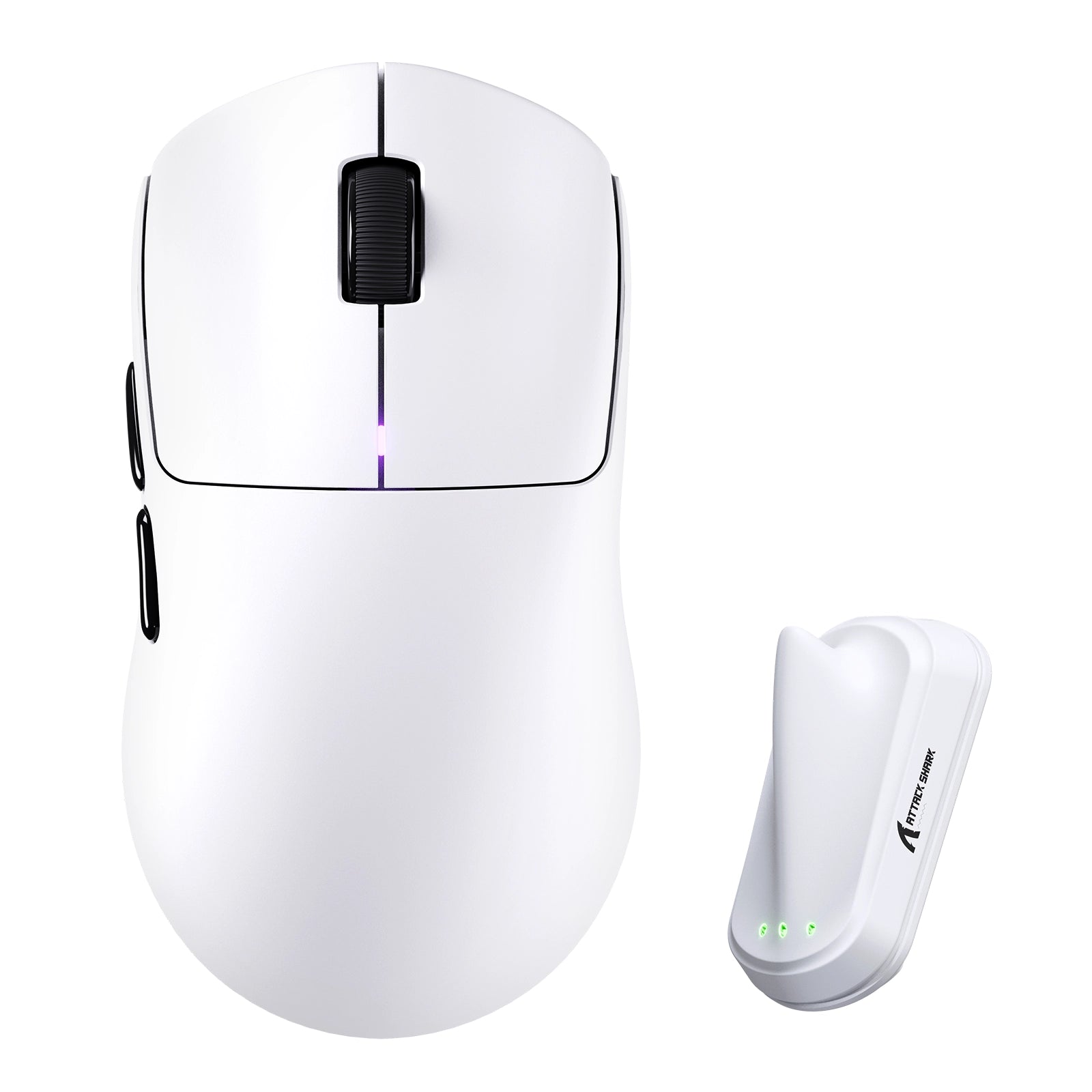 ATTACK SHARK F1 AIR 39 g – bezprzewodowa mysz gamingowa z sensorem PAW3955MAX
