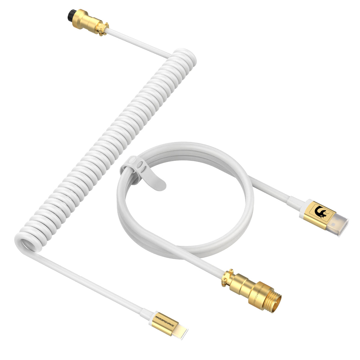 ATTACK SHARK x MAMBASNAKE C02 Kabel spiralny