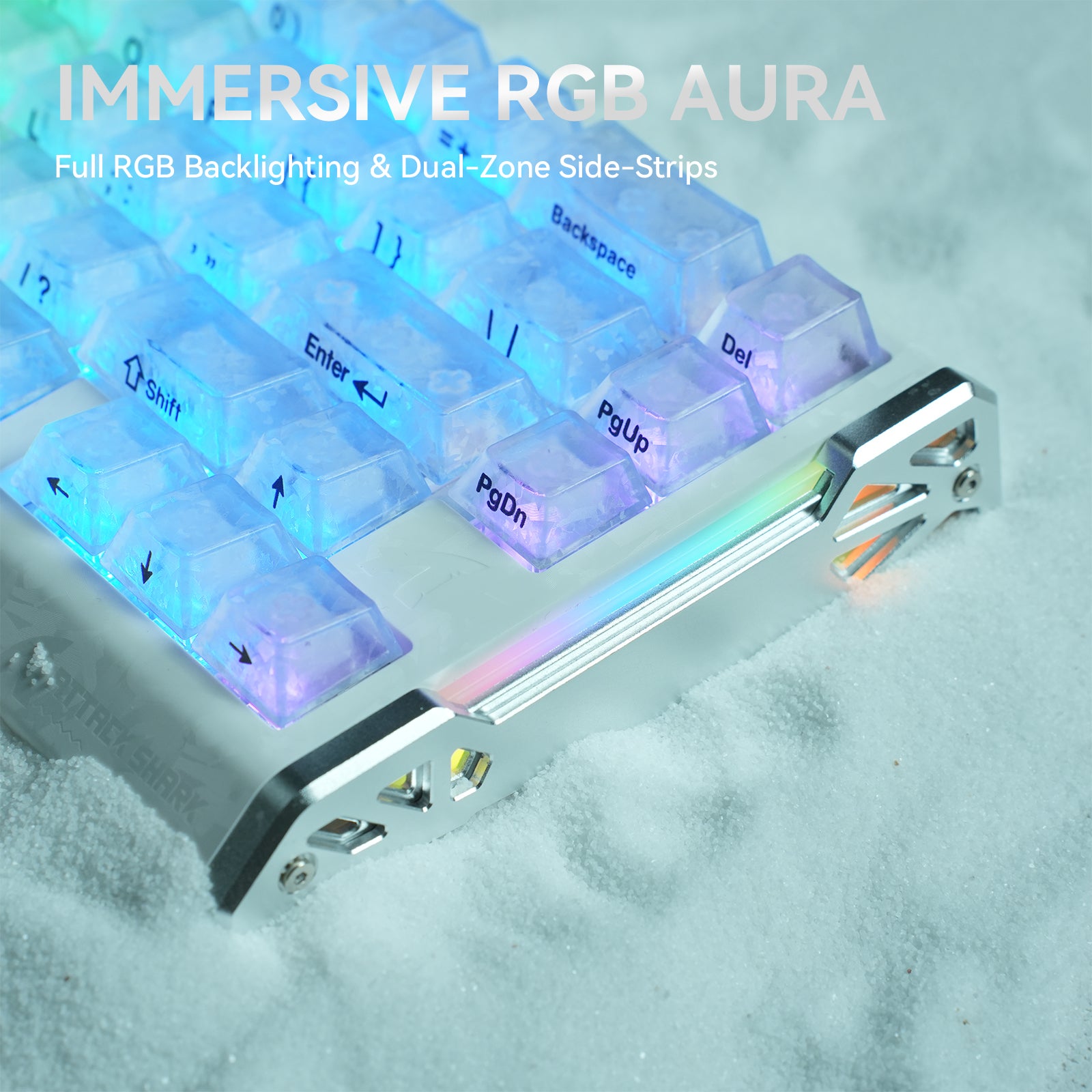ATTACK SHARK R68 HE & X11 ULTRA Zestaw gamingowy z włókna węglowego