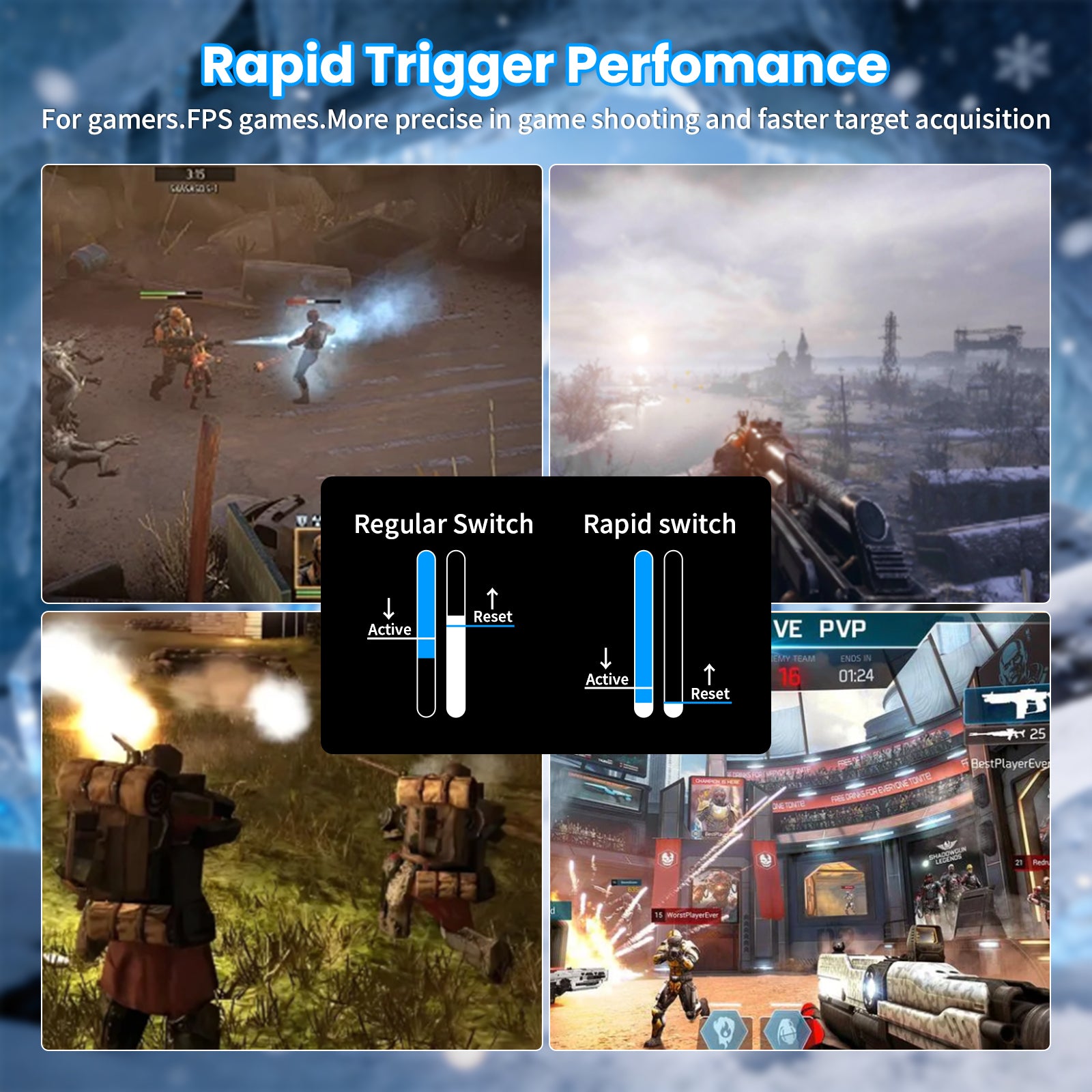 ATTACK SHARK X68 HE Klawiatura z Magnetycznym Przełącznikiem Rapid Trigger ze Spiralnym Kablem C01PRO