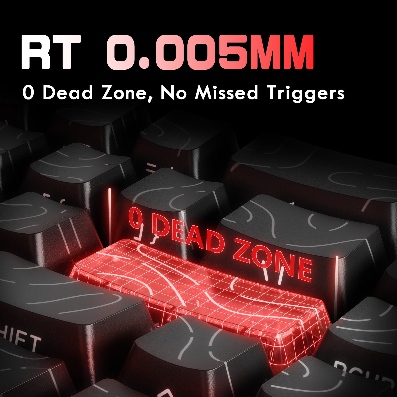 ATTACK SHARK X68MAX HE Klawiatura CNC z aluminium z szybkim wyzwalaczem i przełącznikiem magnetycznym z kablem C01Ultra RGB spiralnym