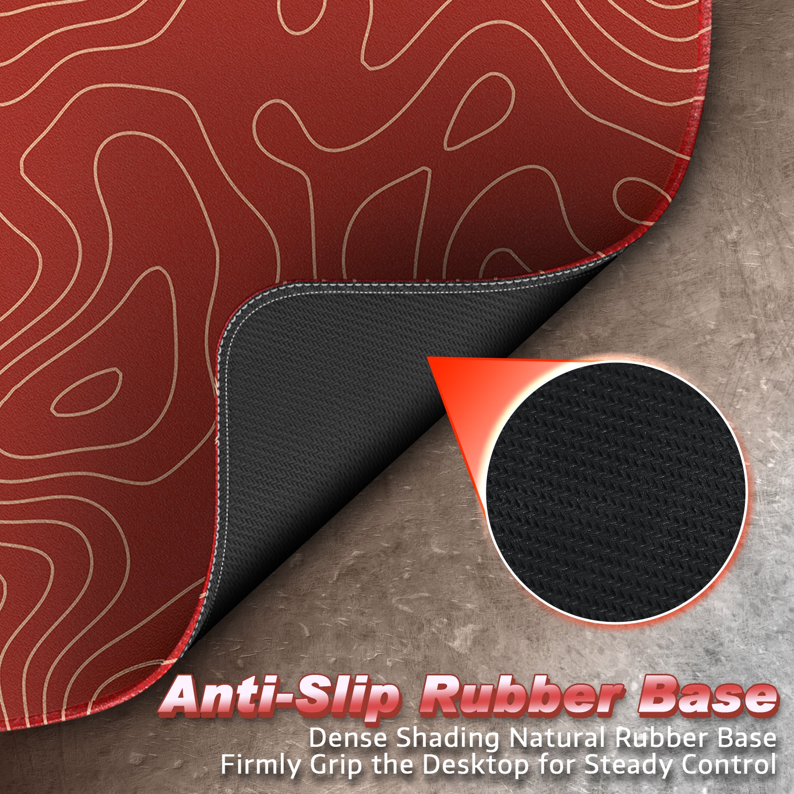 ATTACK SHARK CM02 eSport Podkładka Pod Mysz (450x400x4 MM)