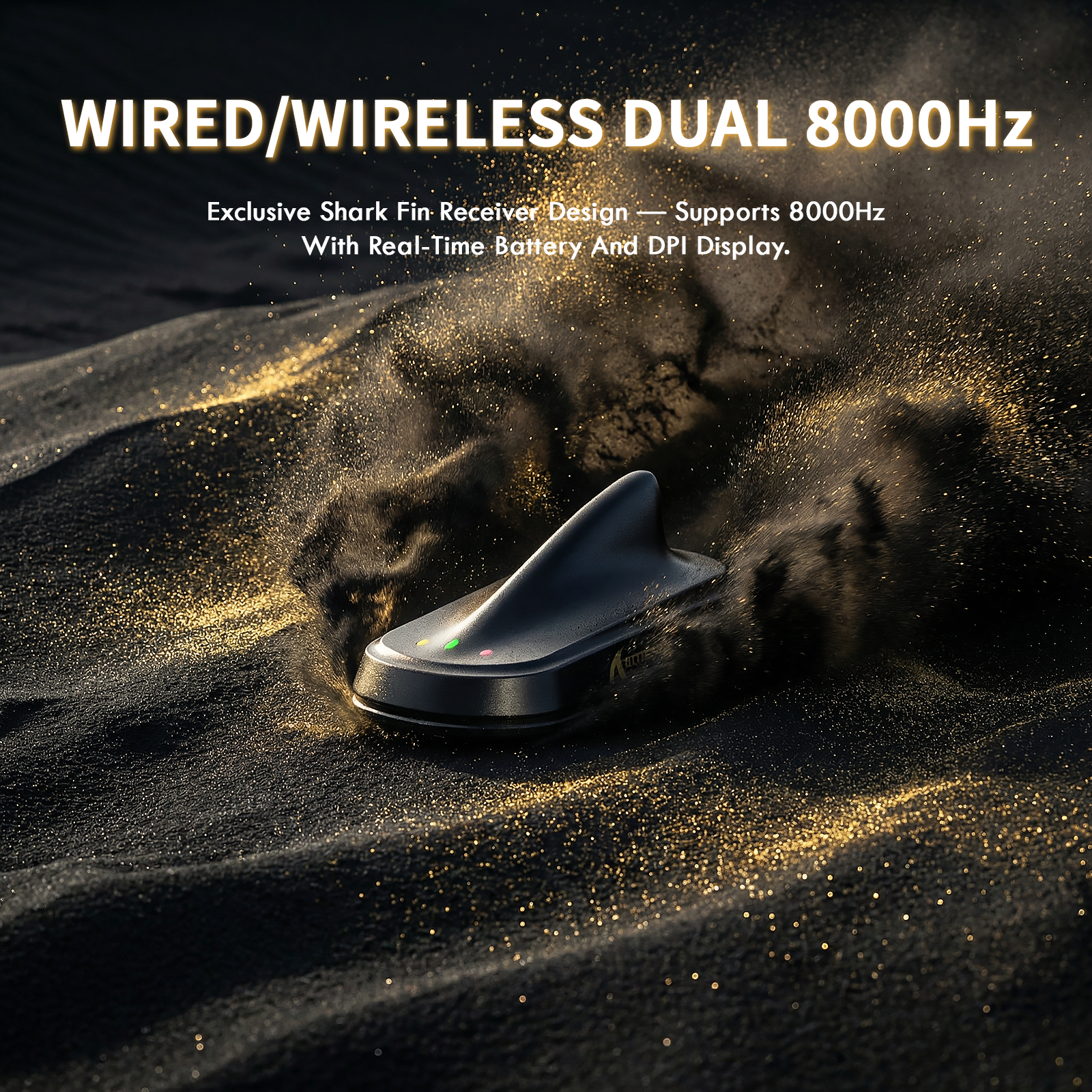 ATTACK SHARK X11 ULTRA Bezprzewodowa mysz gamingowa z włókna węglowego z kablem C06 Ultra LED