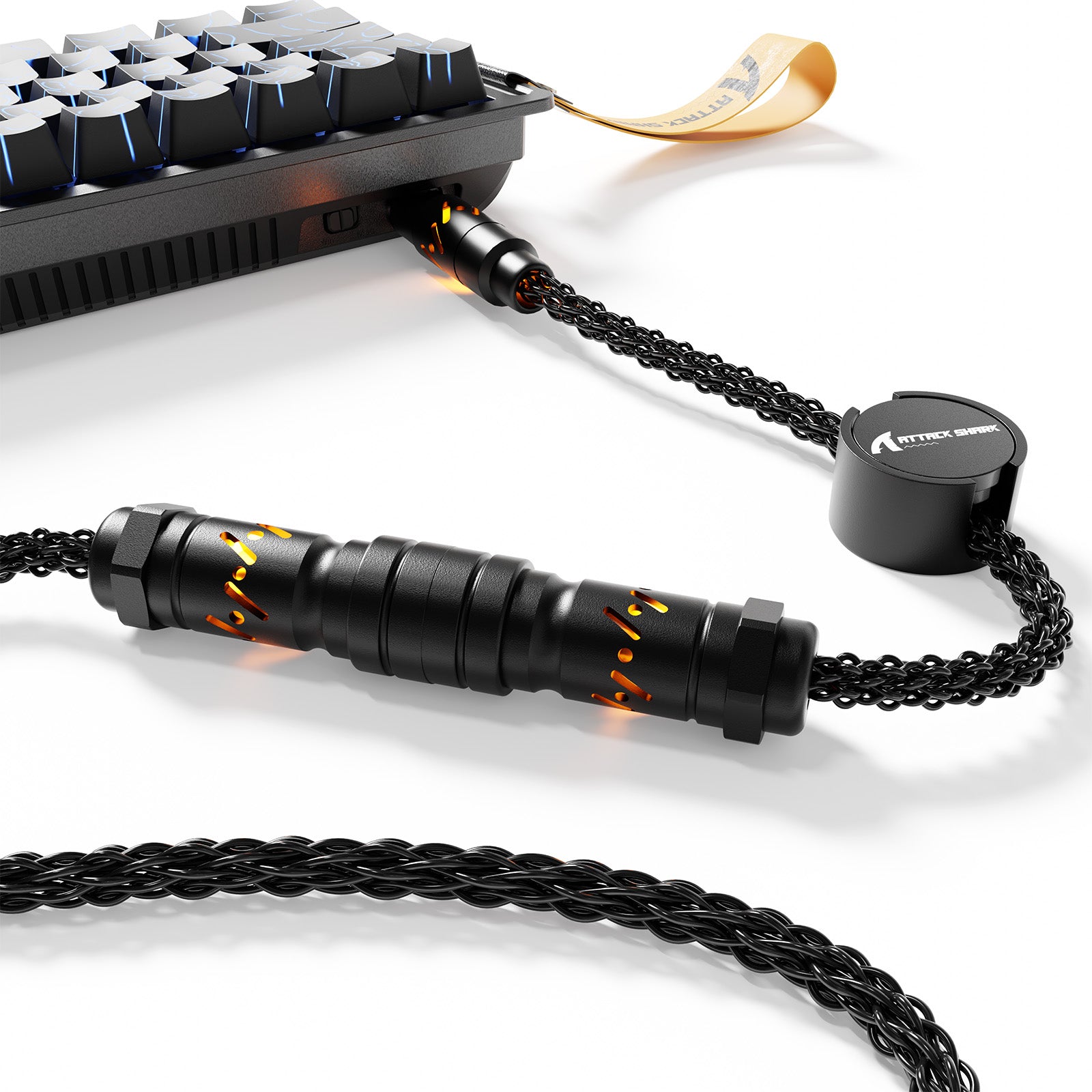 ATTACK SHARK C07 Niestandardowy Kabel Aviator do Klawiatury Magnetycznej 8KHz