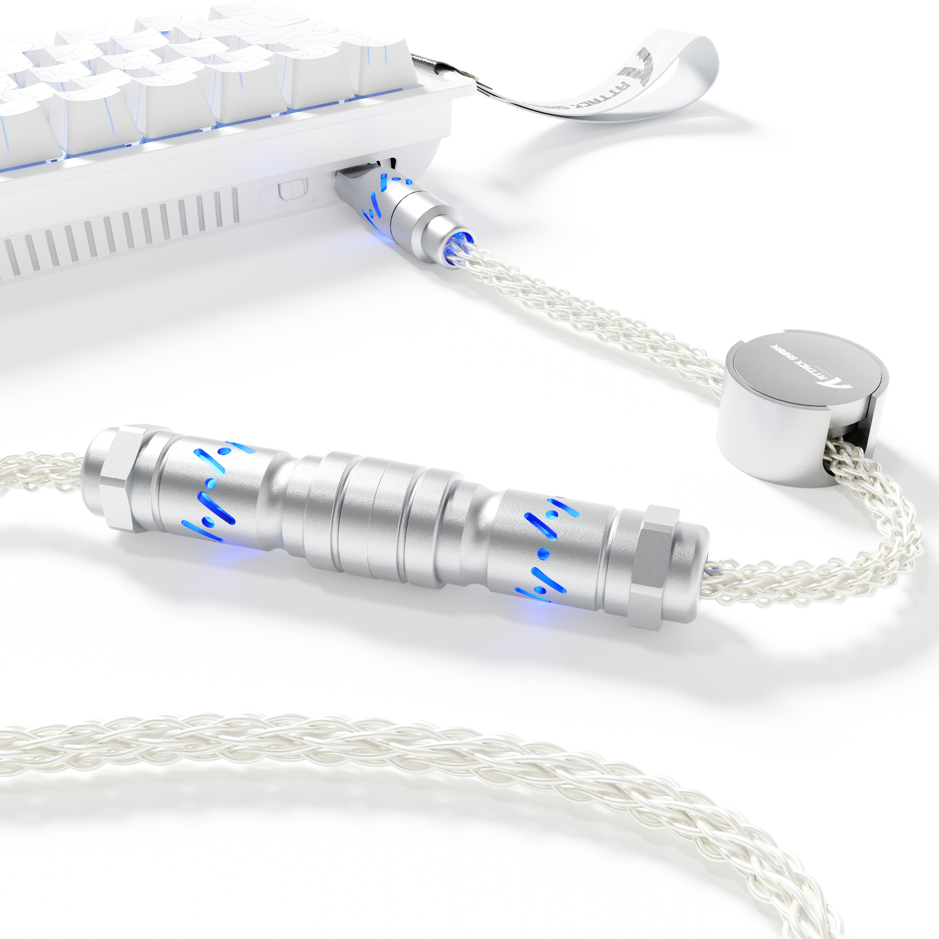ATTACK SHARK C07 Niestandardowy Kabel Aviator do Klawiatury Magnetycznej 8KHz