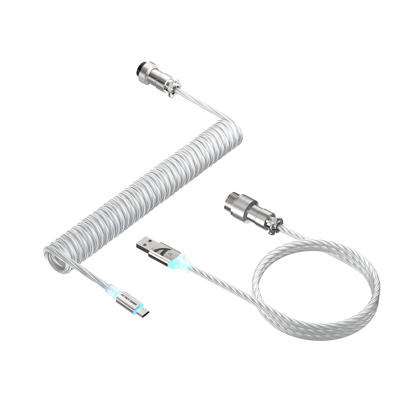 ATTACK SHARK C01Ultra Niestandardowy kabel Aviator do magnetycznej klawiatury 8KHz