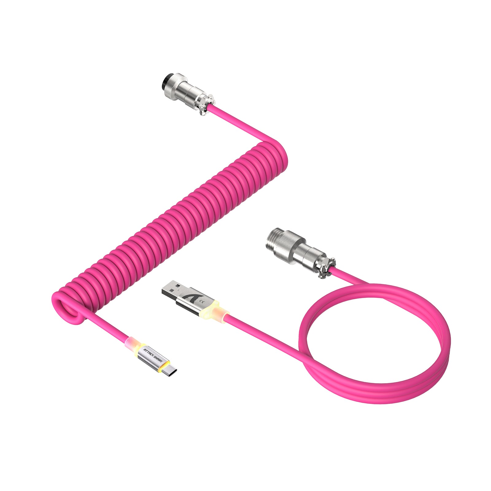 ATTACK SHARK C01Ultra Niestandardowy kabel Aviator do magnetycznej klawiatury 8KHz