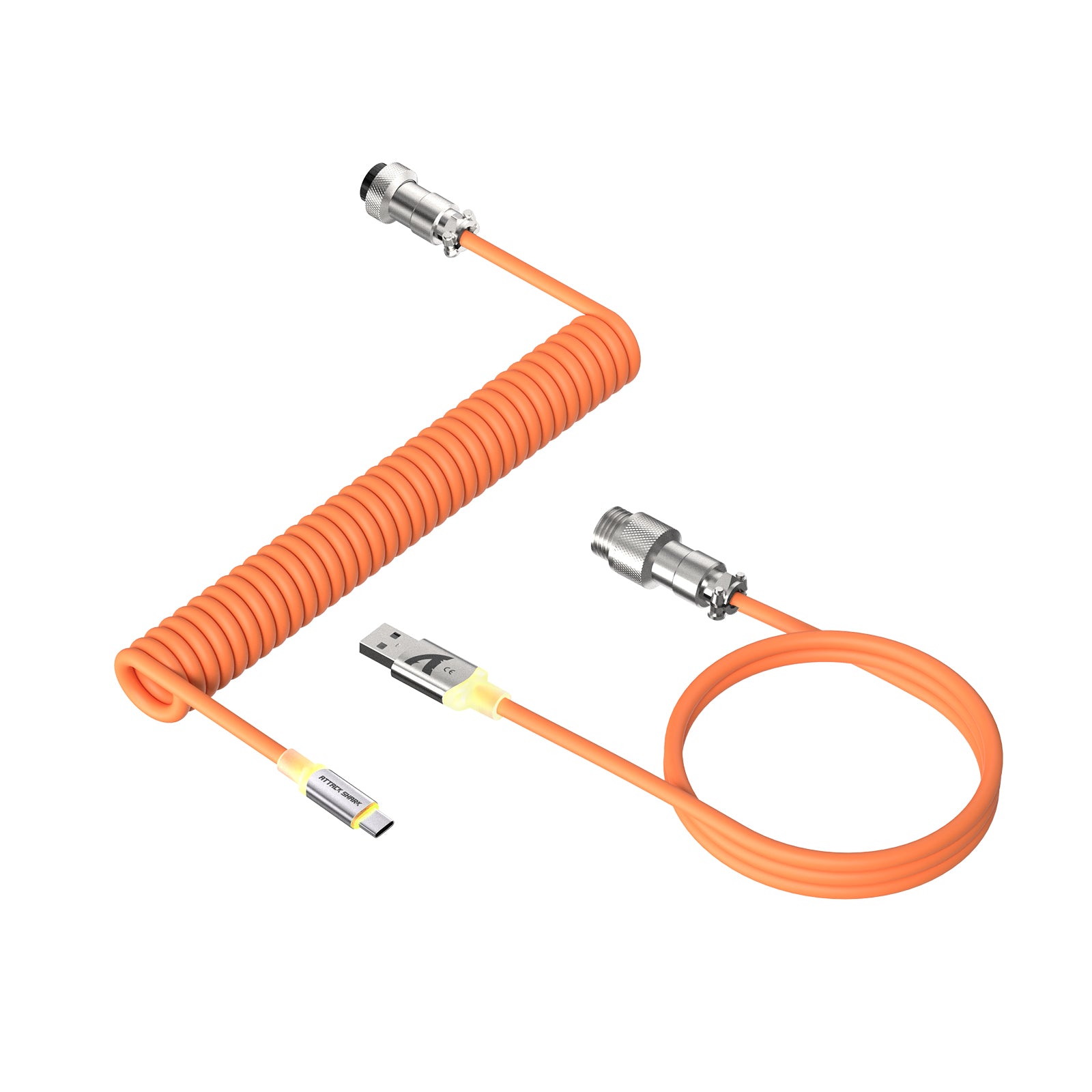 ATTACK SHARK C01Ultra Niestandardowy kabel Aviator do magnetycznej klawiatury 8KHz