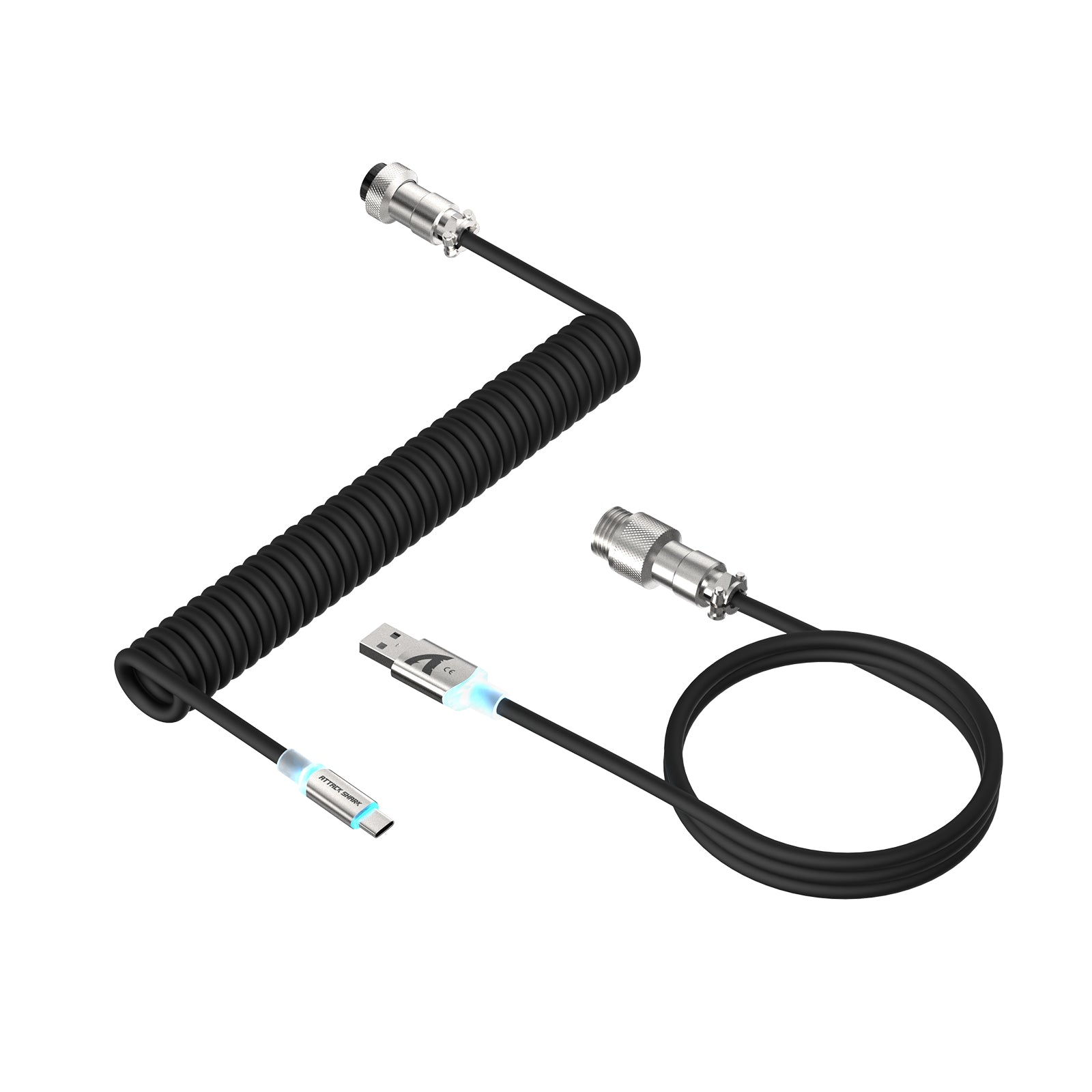 ATTACK SHARK C01Ultra Niestandardowy kabel Aviator do magnetycznej klawiatury 8KHz