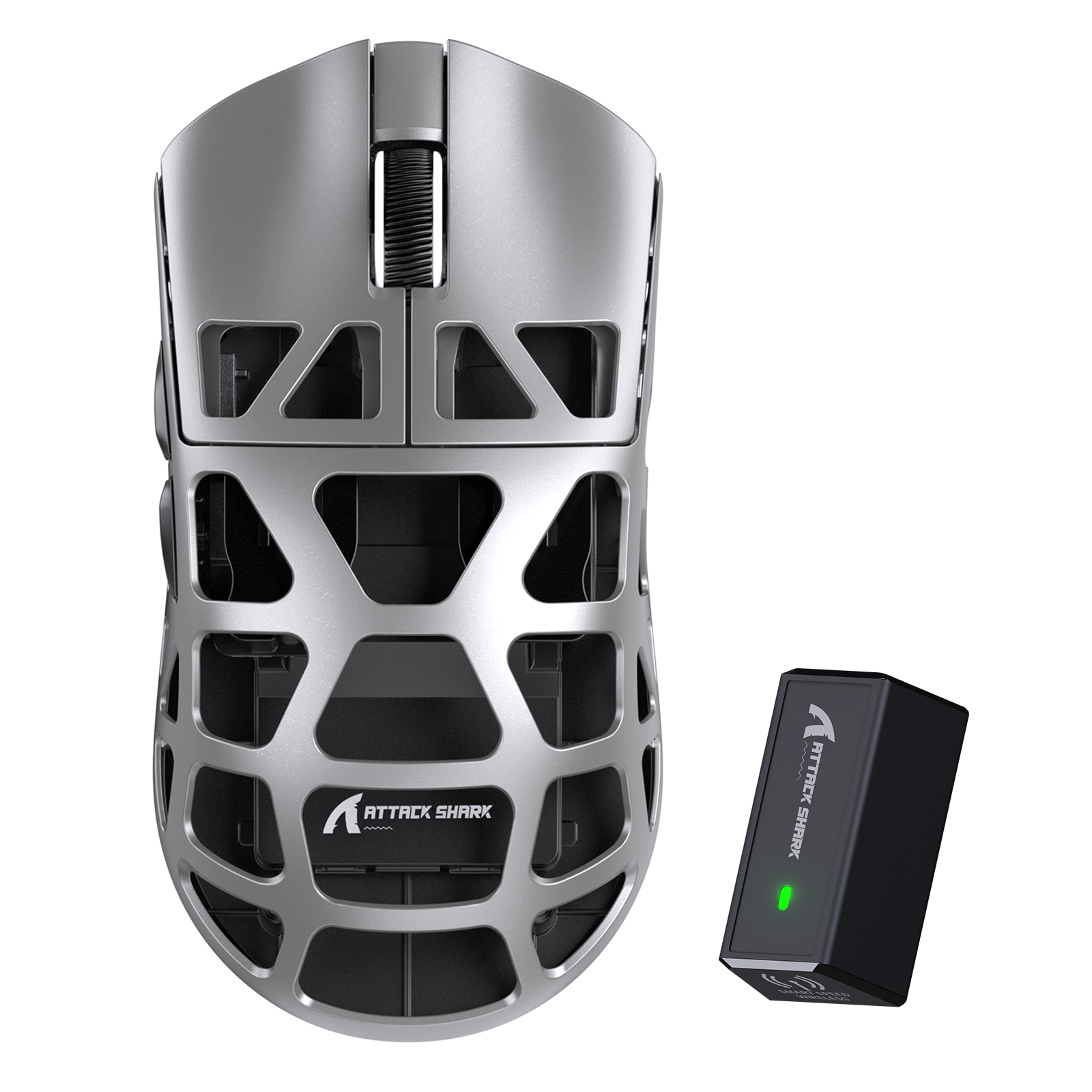 ATTACK SHARK R3 Mysz gamingowa z magnezowego stopu 8K