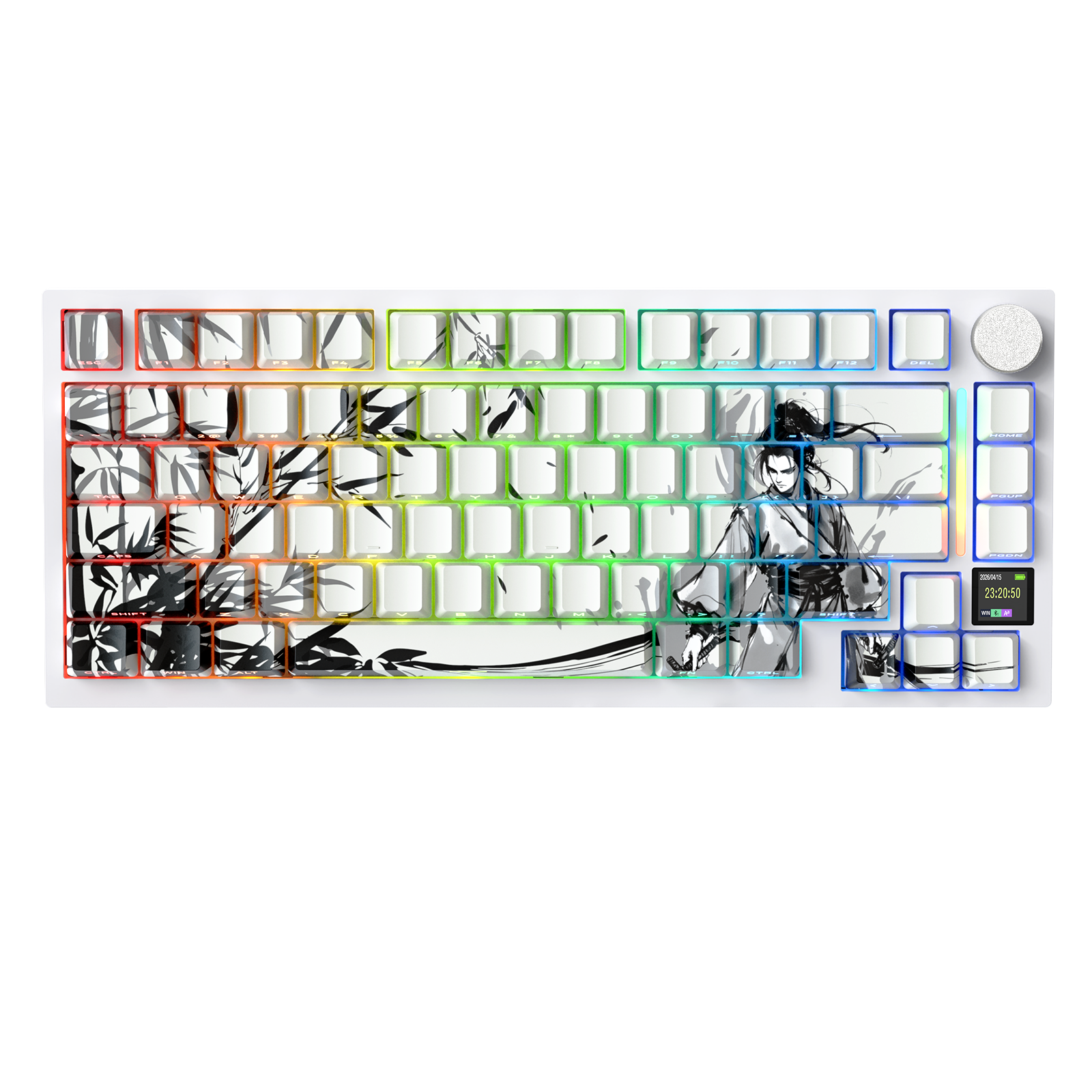 ATTACK SHARK X820Ultra Tri-mode Mechaniczna klawiatura z uszczelką