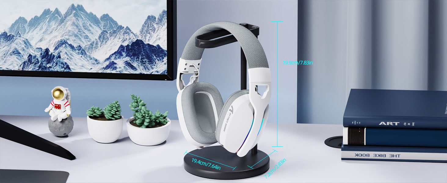 ATTACK SHARK L90 składany RGB Ultra-lekki trójtrybowy zestaw słuchawkowy gamingowy