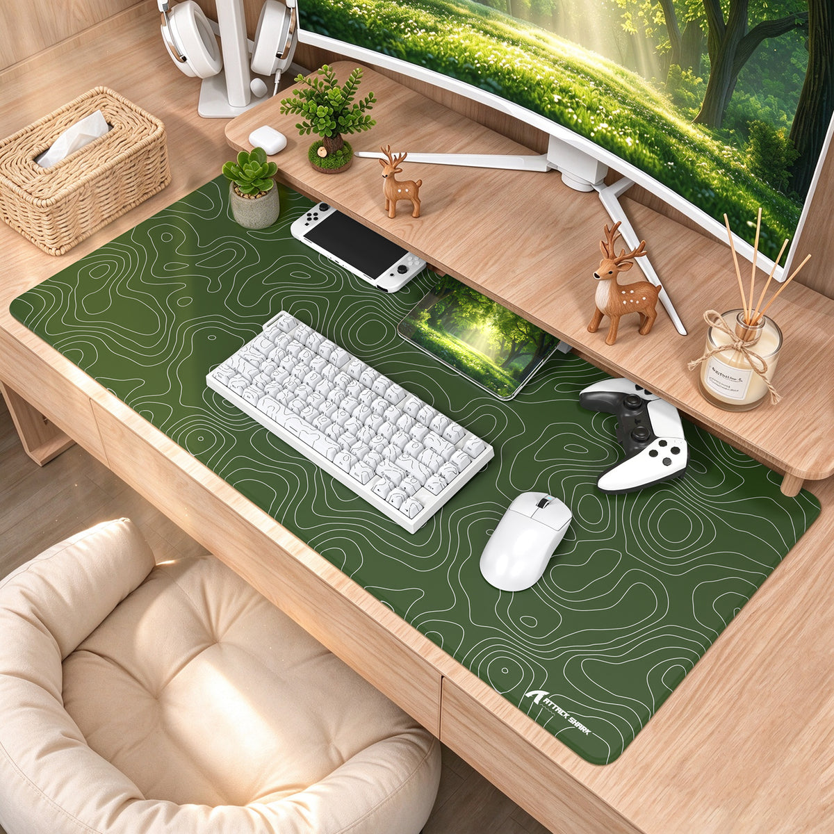 ATTACK SHARK CM02PRO Podkładka pod mysz do eSportu (900x400x4 MM)