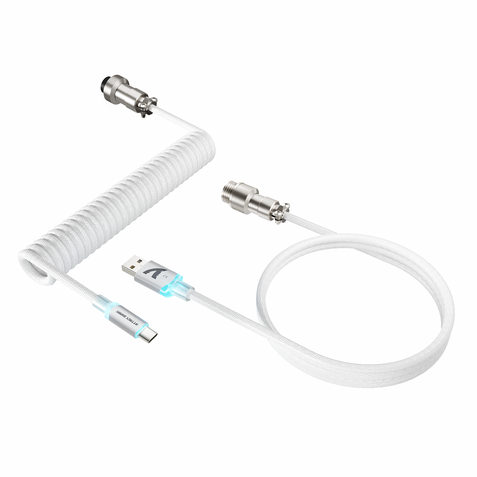 ATTACK SHARK C01ULTIMATE Kabel spiralny do magnetycznej klawiatury 8KHz