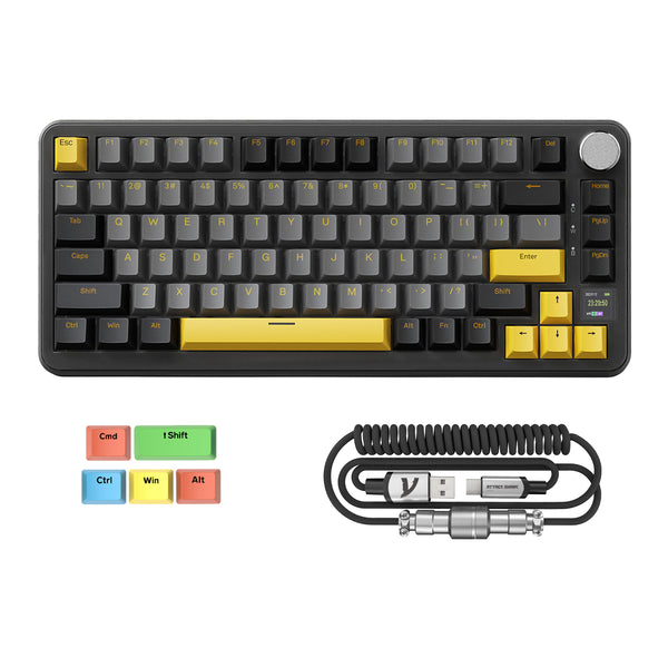 Gwiezdna czerń (z kablem C01PRO) / Blueberry Switch (liniowy)