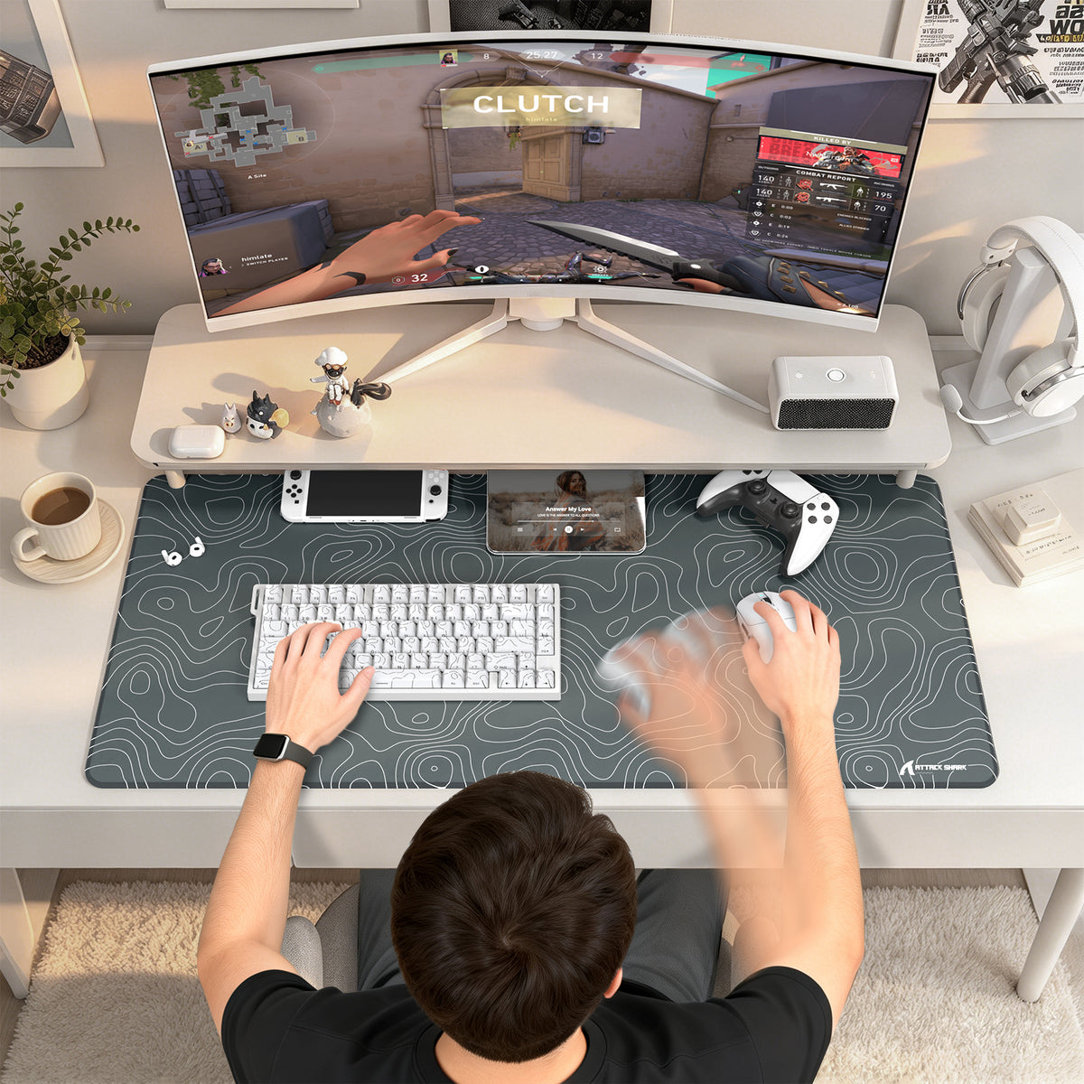 ATTACK SHARK CM02PRO Podkładka pod mysz do eSportu (900x400x4 MM)