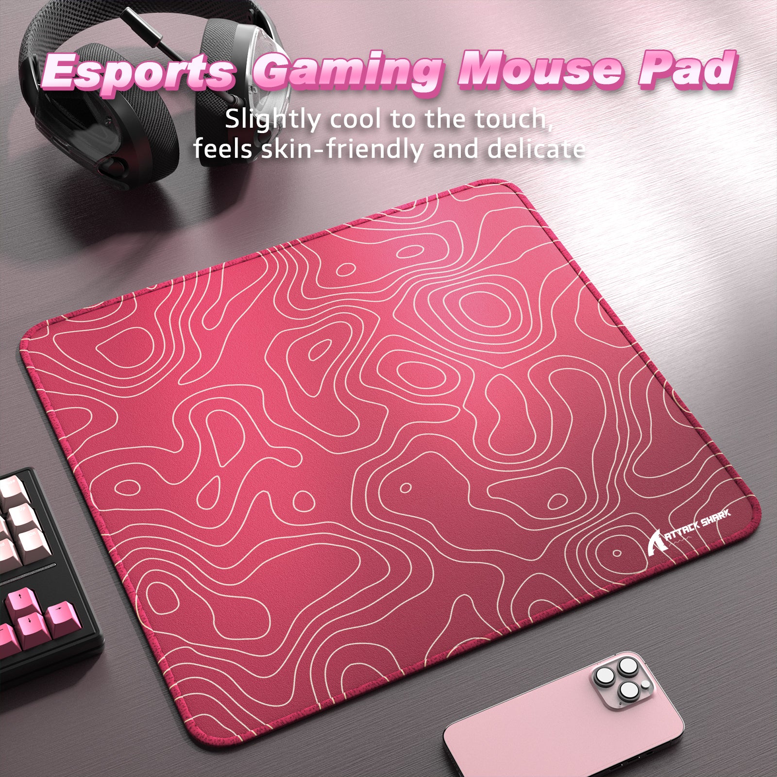 ATTACK SHARK CM02 eSport Podkładka Pod Mysz (450x400x4 MM)