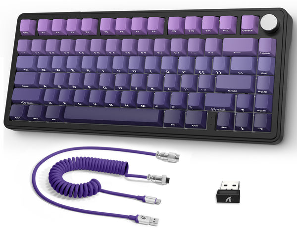 Gradient Fioletowy (z kablem Coiled Pro) / Default
