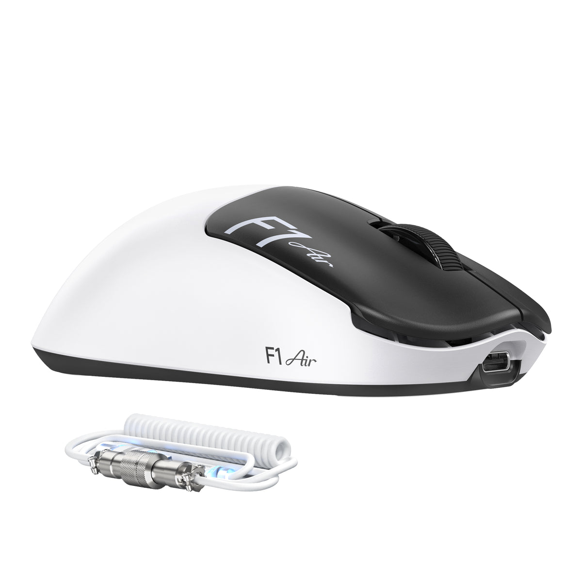 ATTACK SHARK F1 AIR 39g Bezprzewodowa mysz gamingowa z sensorem PAW3955MAX i przewodem C06 Ultra
