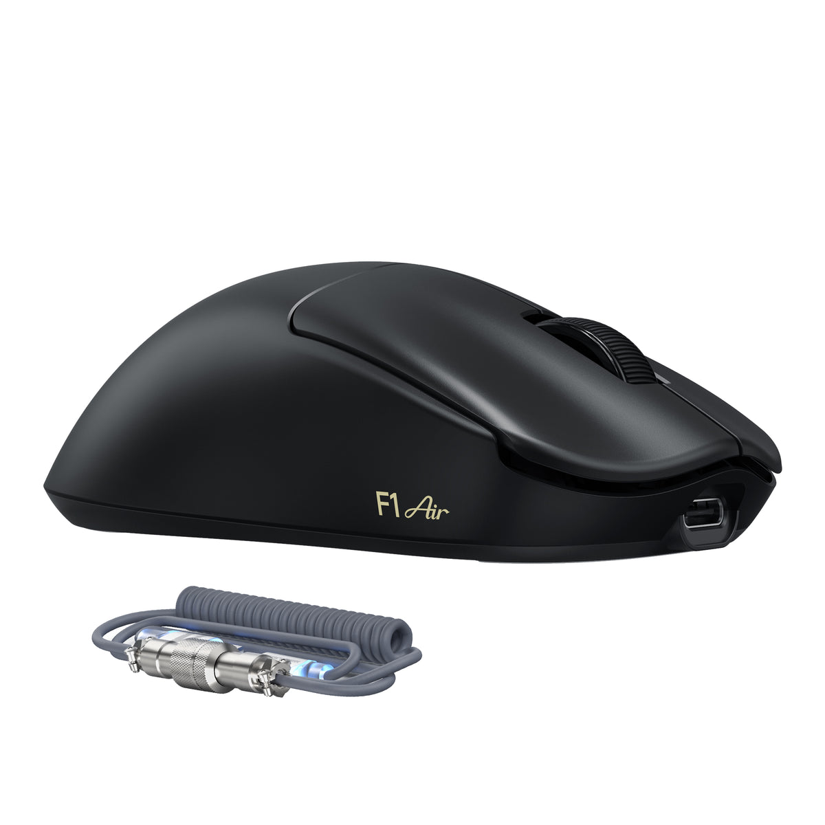 ATTACK SHARK F1 AIR 39g Bezprzewodowa mysz gamingowa z sensorem PAW3955MAX i przewodem C06 Ultra