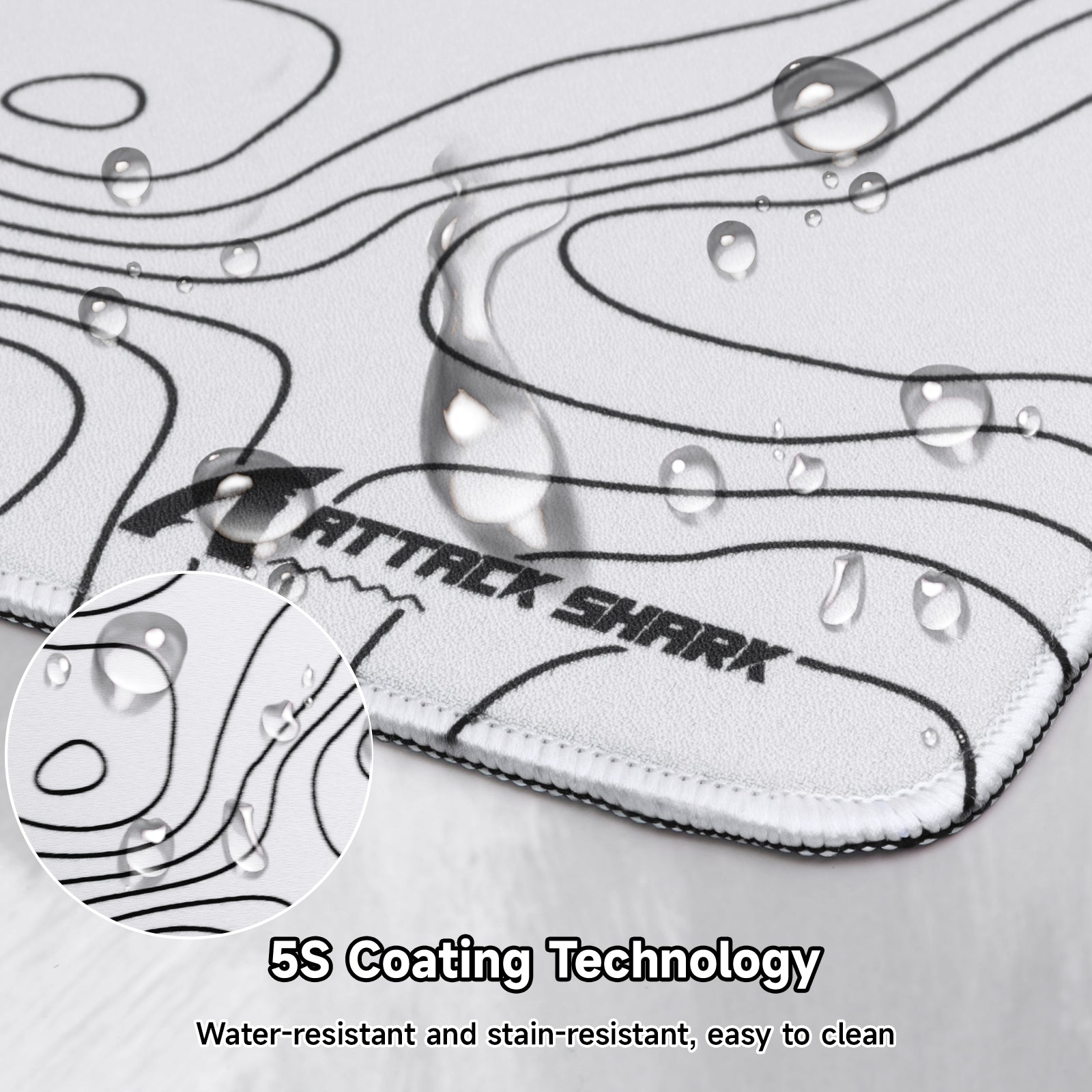 ATTACK SHARK CM02PRO Podkładka pod mysz do eSportu (900x400x4 MM)