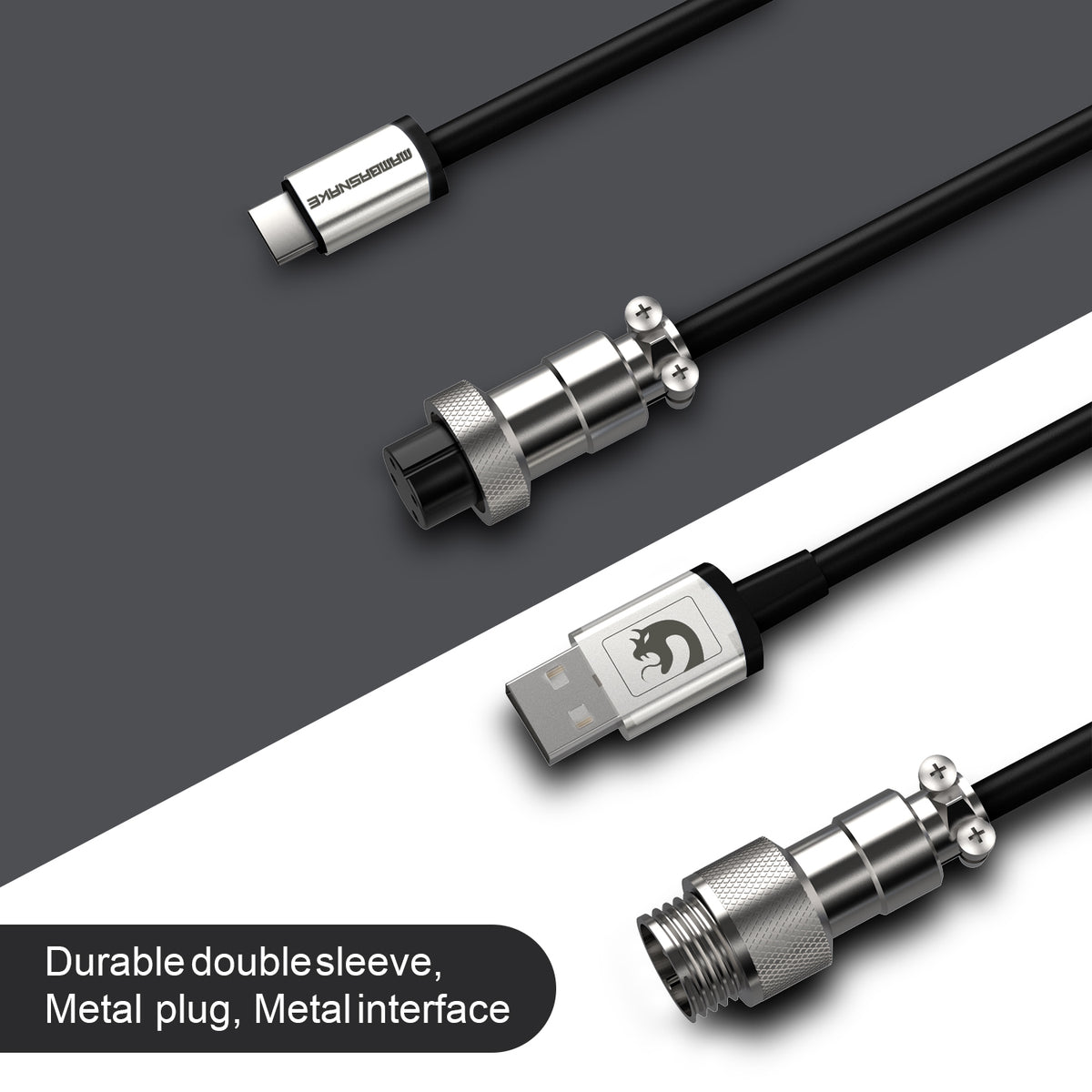 ATTACK SHARK x MAMBASNAKE C01 Kabel spiralny