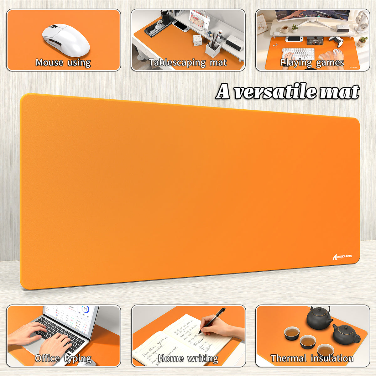 ATTACK SHARK CM02PRO Podkładka pod mysz do eSportu (900x400x4 MM)