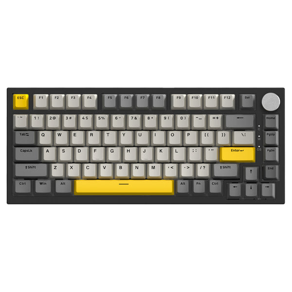 Gwiezdna Szarość (Przełącznik Moon Yellow, Podświetlenie RGB)