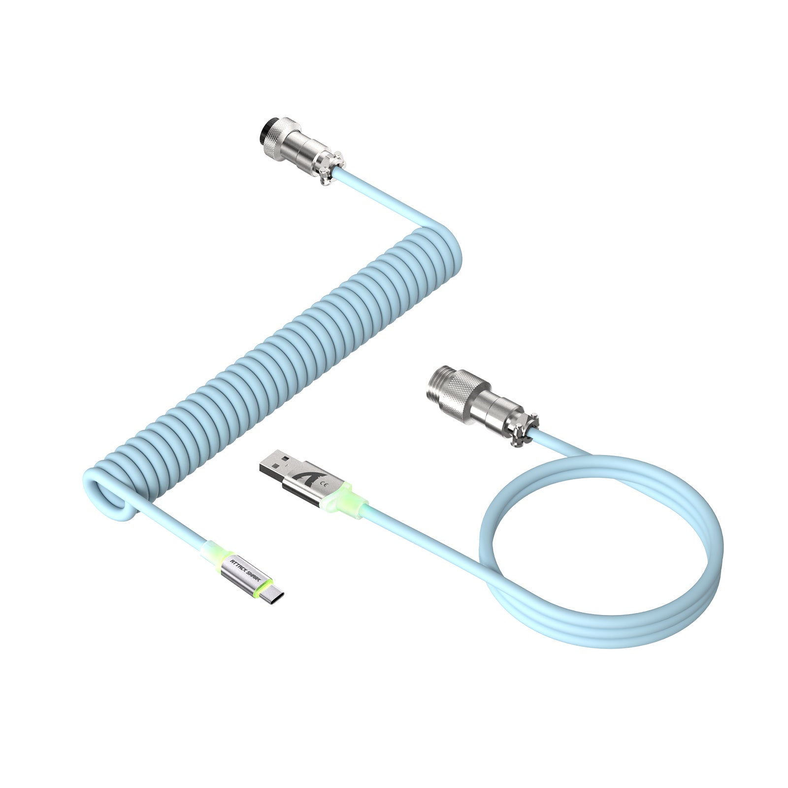 ATTACK SHARK C01Ultra Niestandardowy kabel Aviator do magnetycznej klawiatury 8KHz