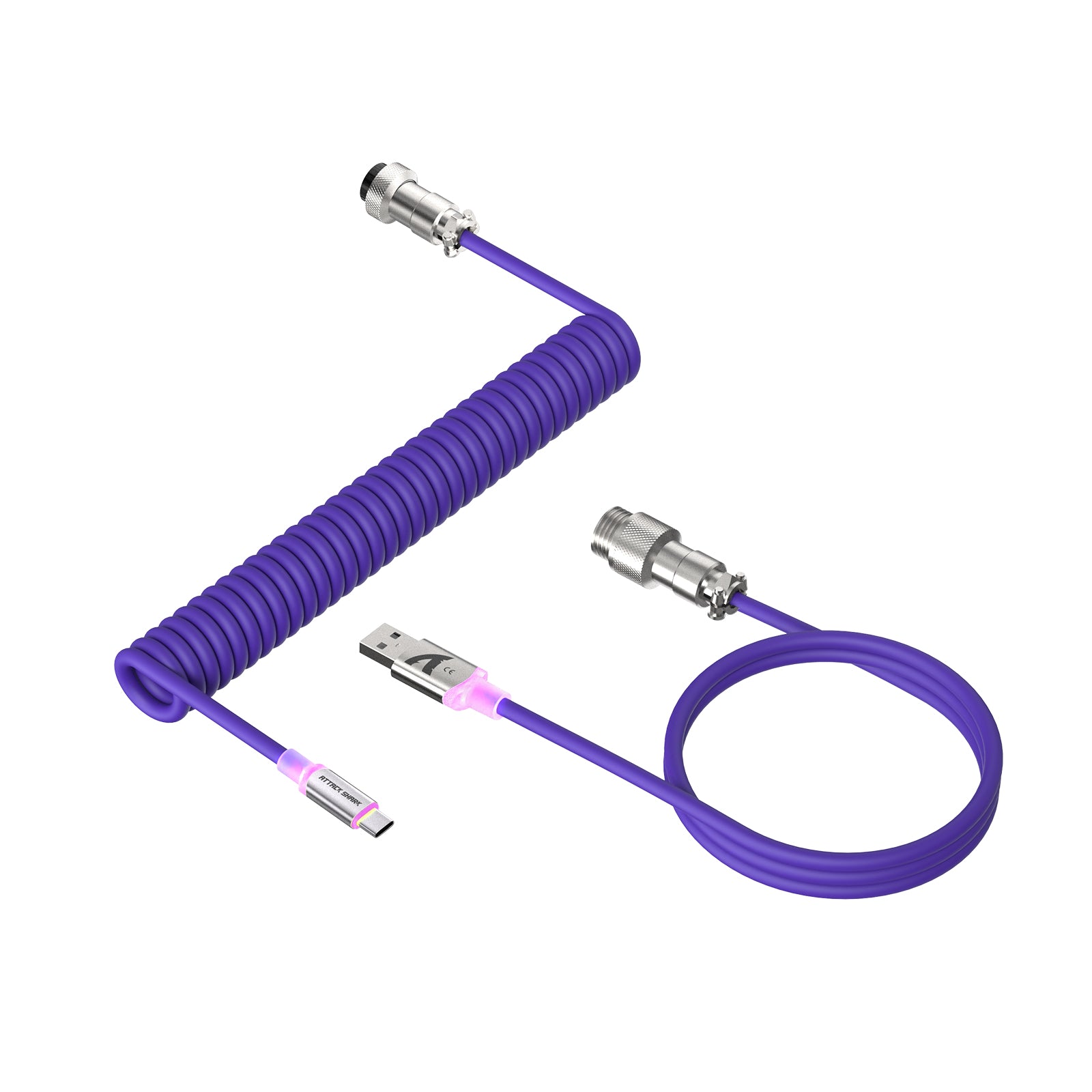 ATTACK SHARK C01Ultra Niestandardowy Kabel Aviator do Klawiatury Magnetycznej 8KHz