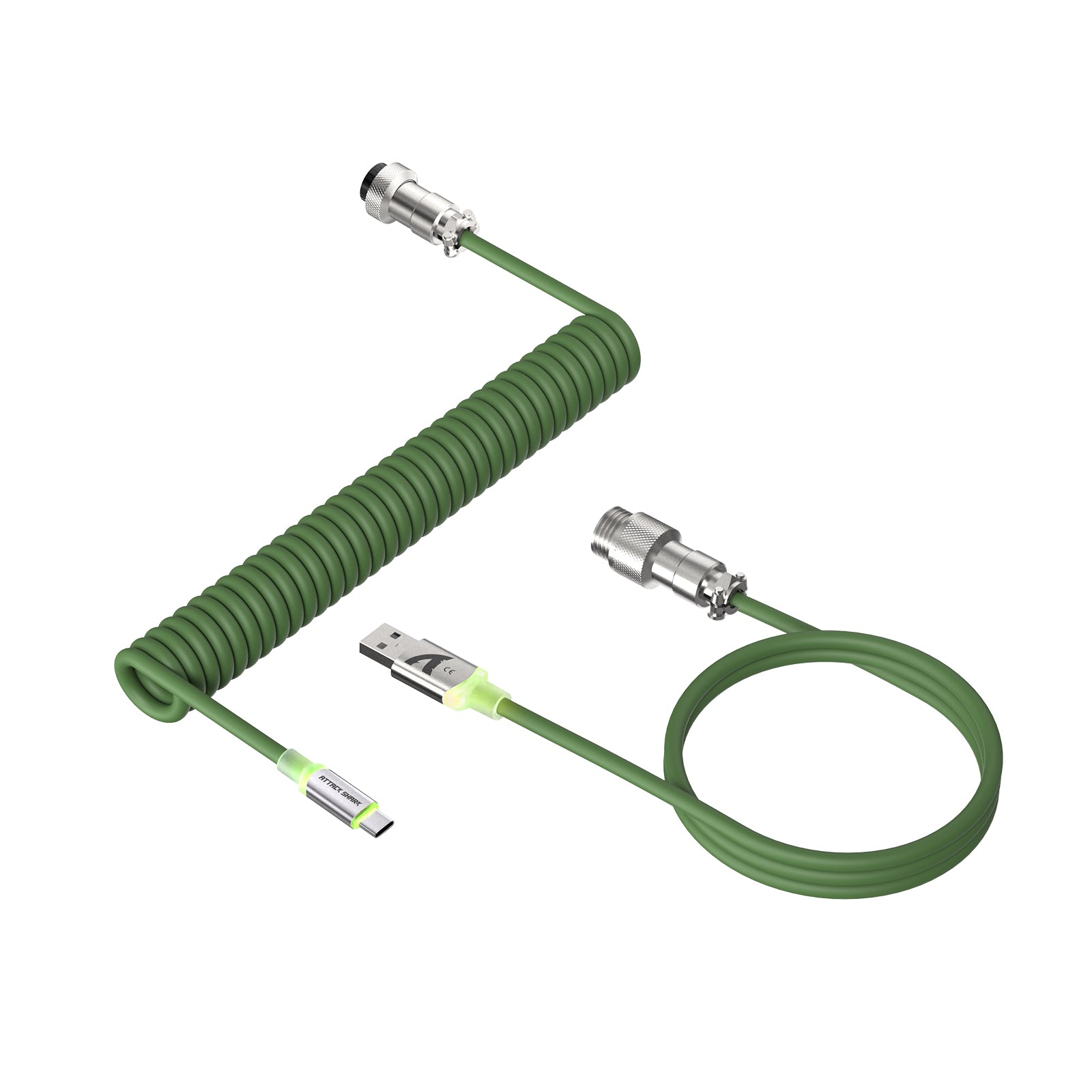 ATTACK SHARK C01Ultra Niestandardowy Kabel Aviator do Klawiatury Magnetycznej 8KHz