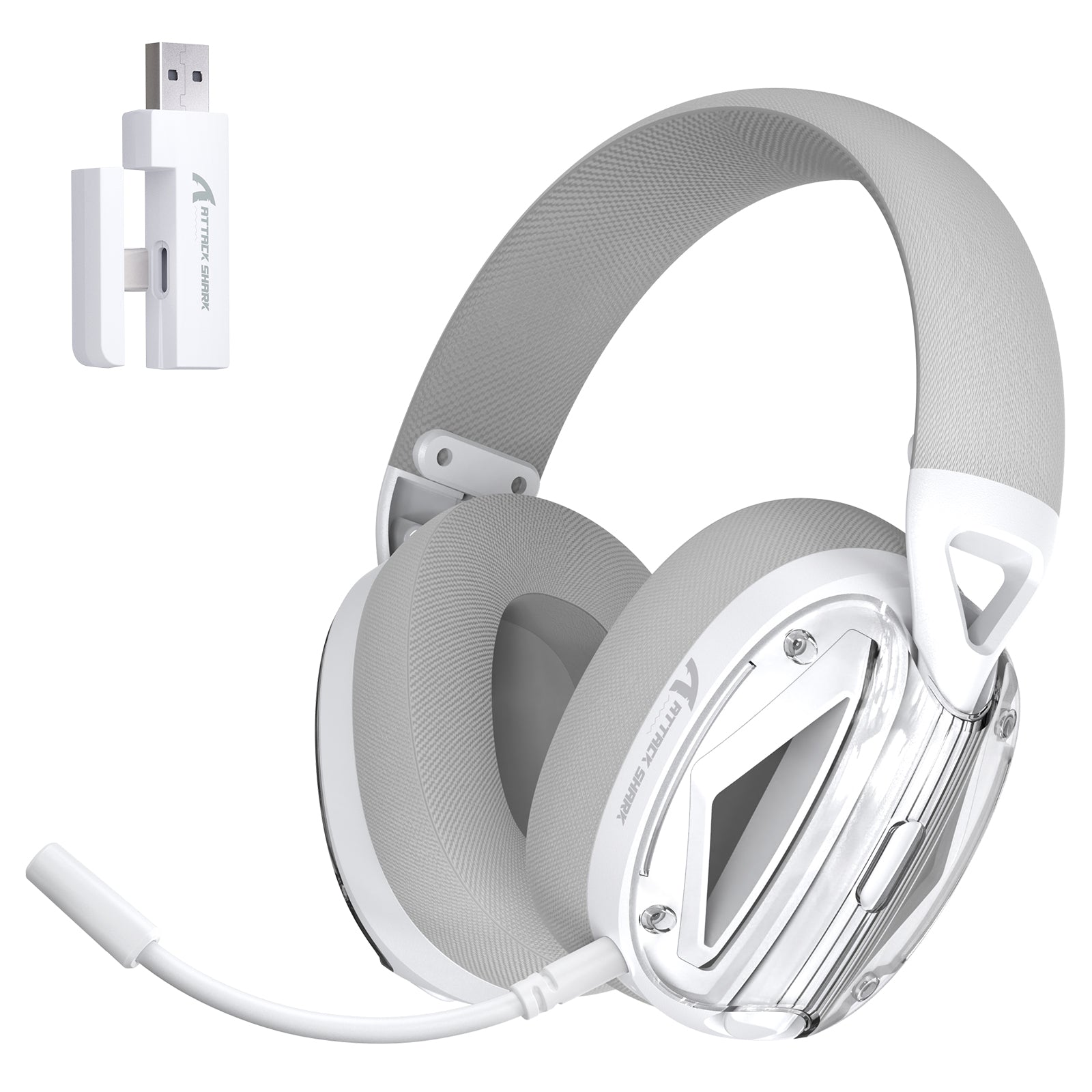 ATTACK SHARK L60 Ultra-Light Tri-Mode Gaming Headset