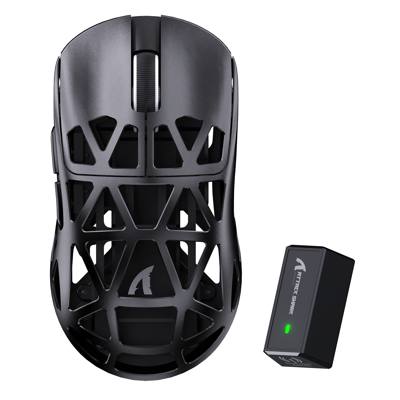 ATTACK SHARK R2 myszka gamingowa PAW3950 z magnezu 8K (bez stacji ładującej)