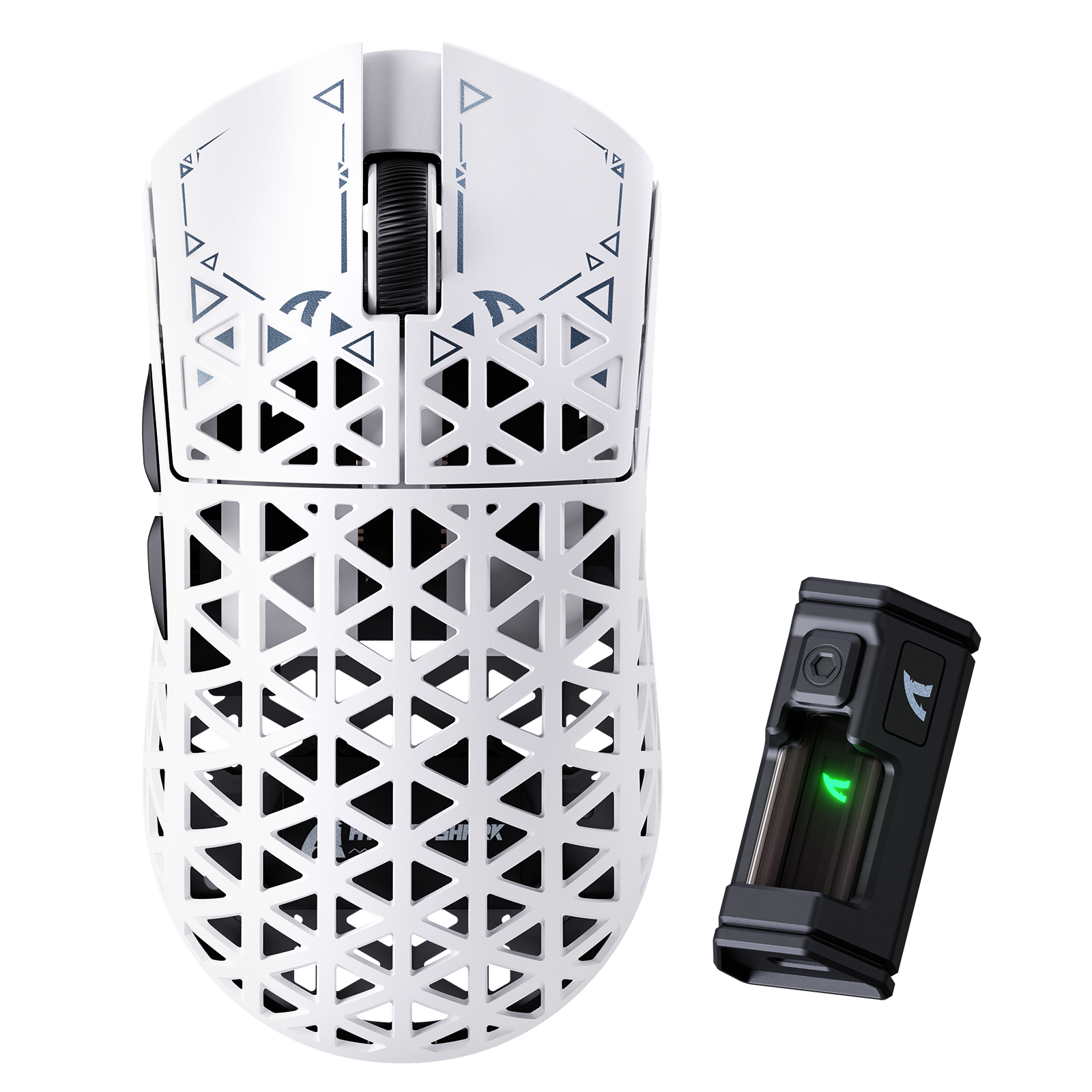 ATTACK SHARK R5 ULTRA Bezprzewodowa Mysz Gamingowa z Włókna Węglowego 8K PAW3950MAX