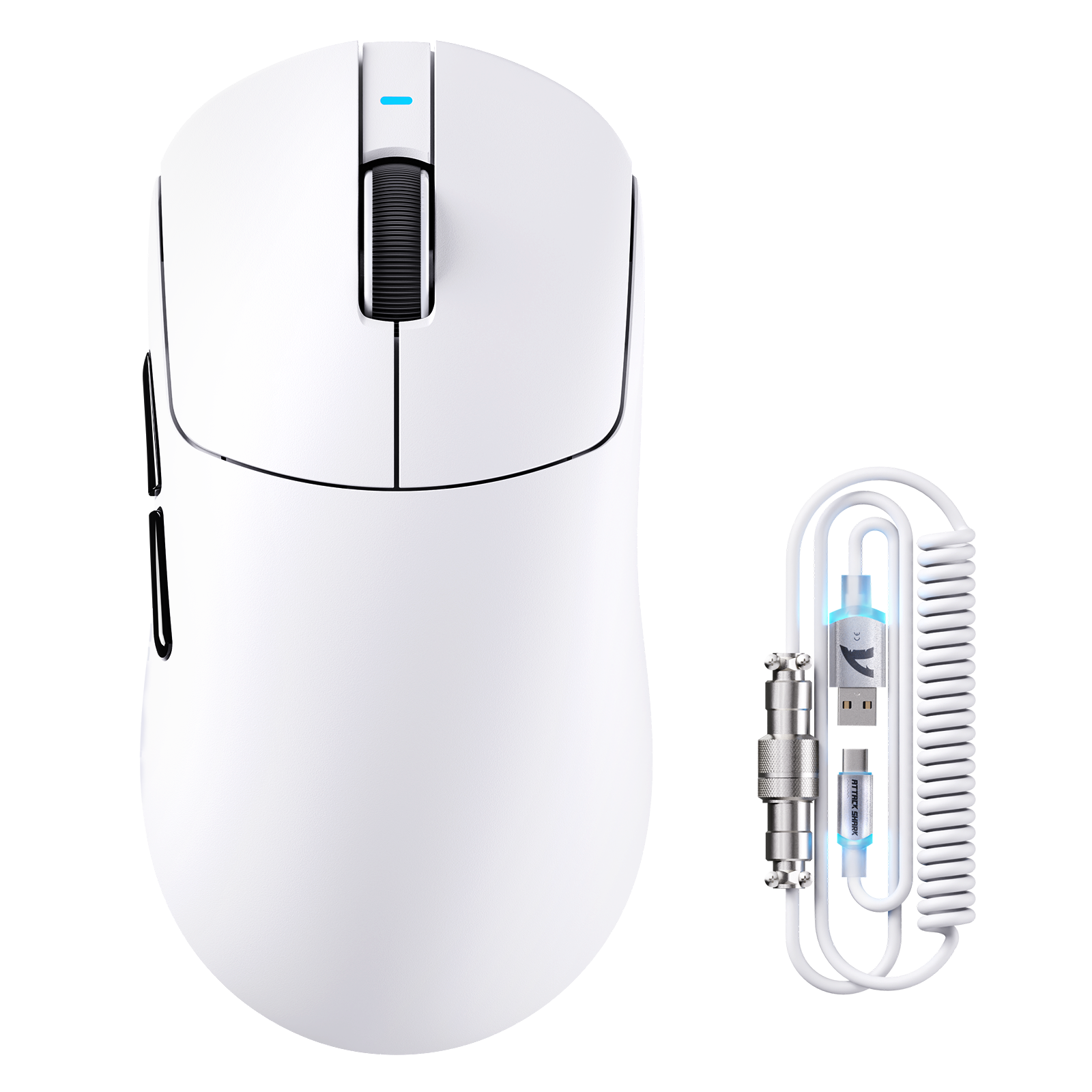 ATTACK SHARK X8PLUS Tri-mode Bezprzewodowa Mysz Gamingowa z Kablem C06 ULTRA