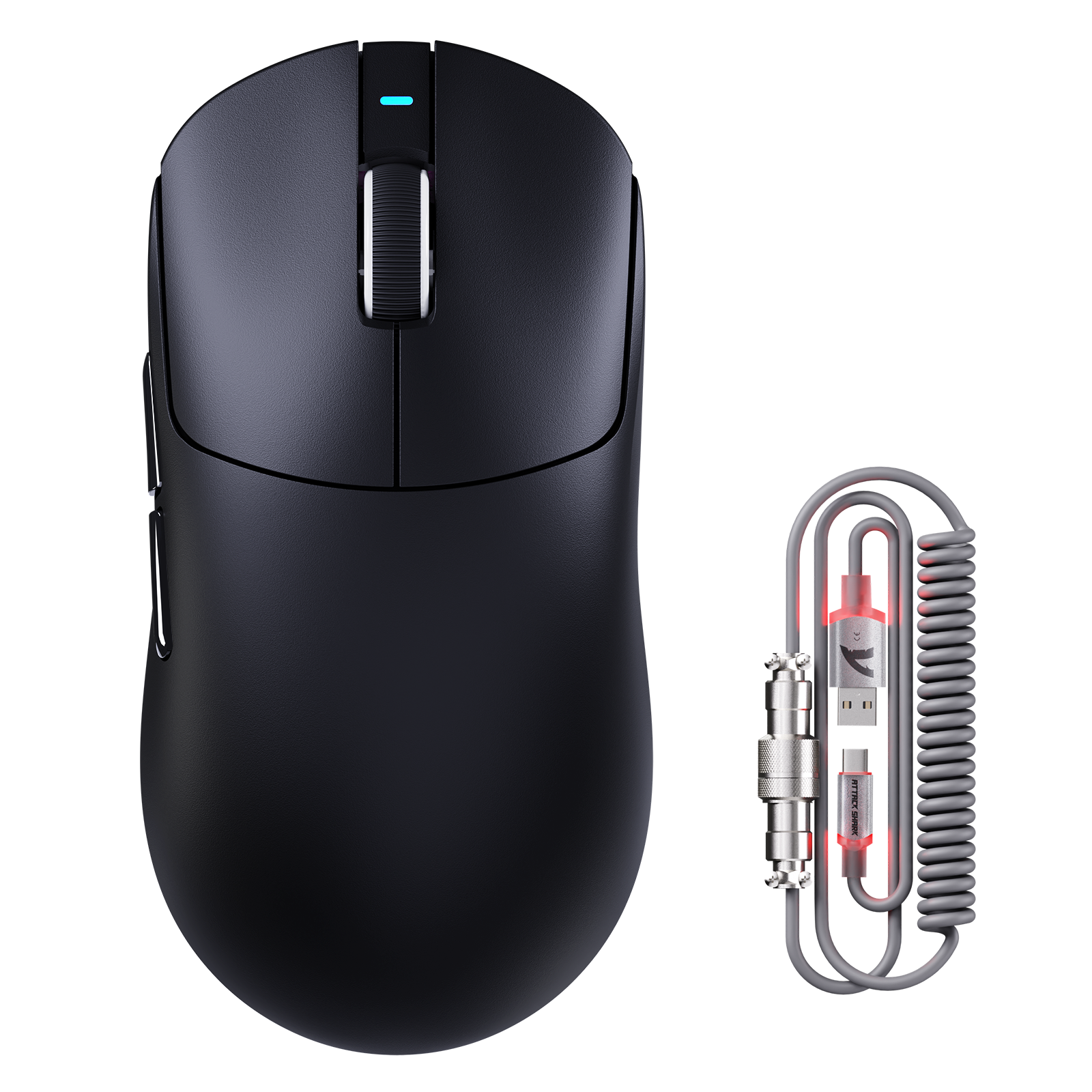 ATTACK SHARK X8PLUS Tri-mode Bezprzewodowa Mysz Gamingowa z Kablem C06 ULTRA