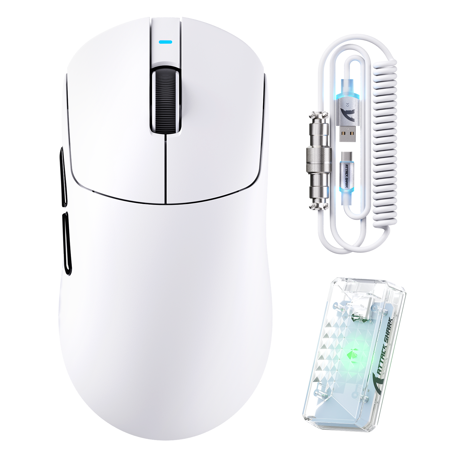 ATTACK SHARK X8PRO Ultra lekka bezprzewodowa mysz gamingowa z kablem C06ULTRA