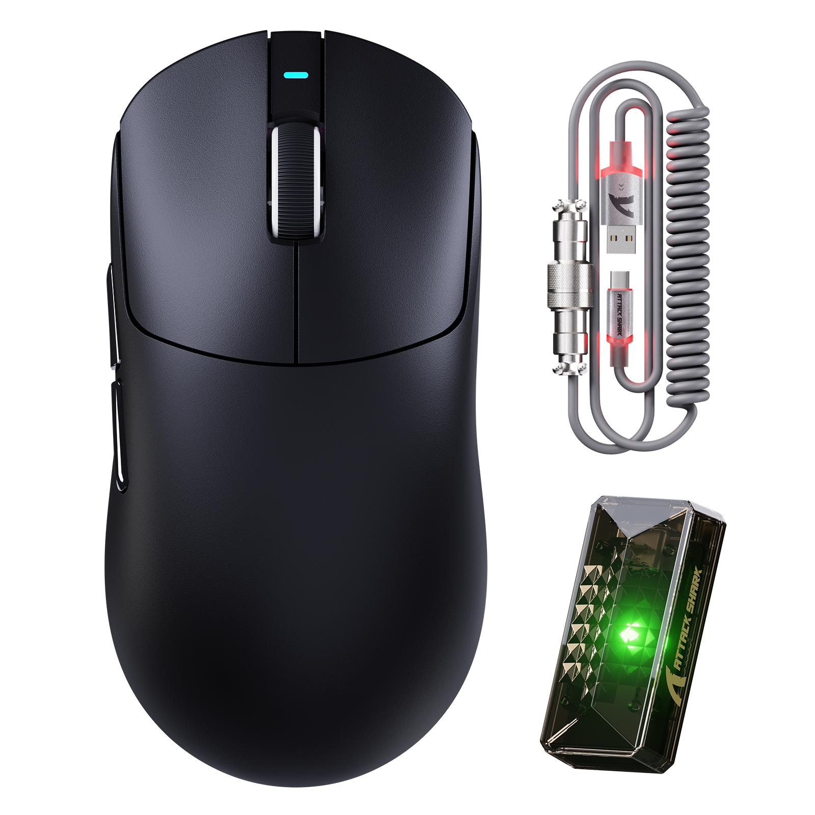 ATTACK SHARK X8PRO Ultra lekka bezprzewodowa mysz gamingowa z kablem C06ULTRA